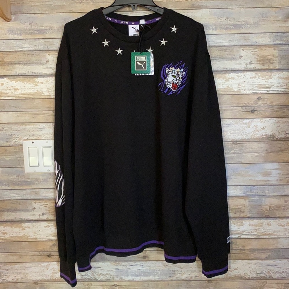 PUMA X Paul  Stanley casual sude，new with tag